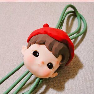 Pop Mart Hacipupu Authentic Hand in Hand 2 in 1 Cable "Seeing You"